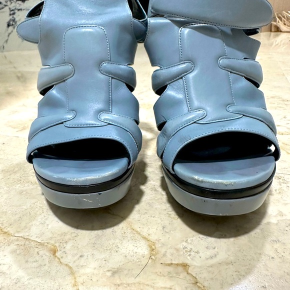 Balenciaga Light Blue Gladiator Heel - Picture 5 of 7